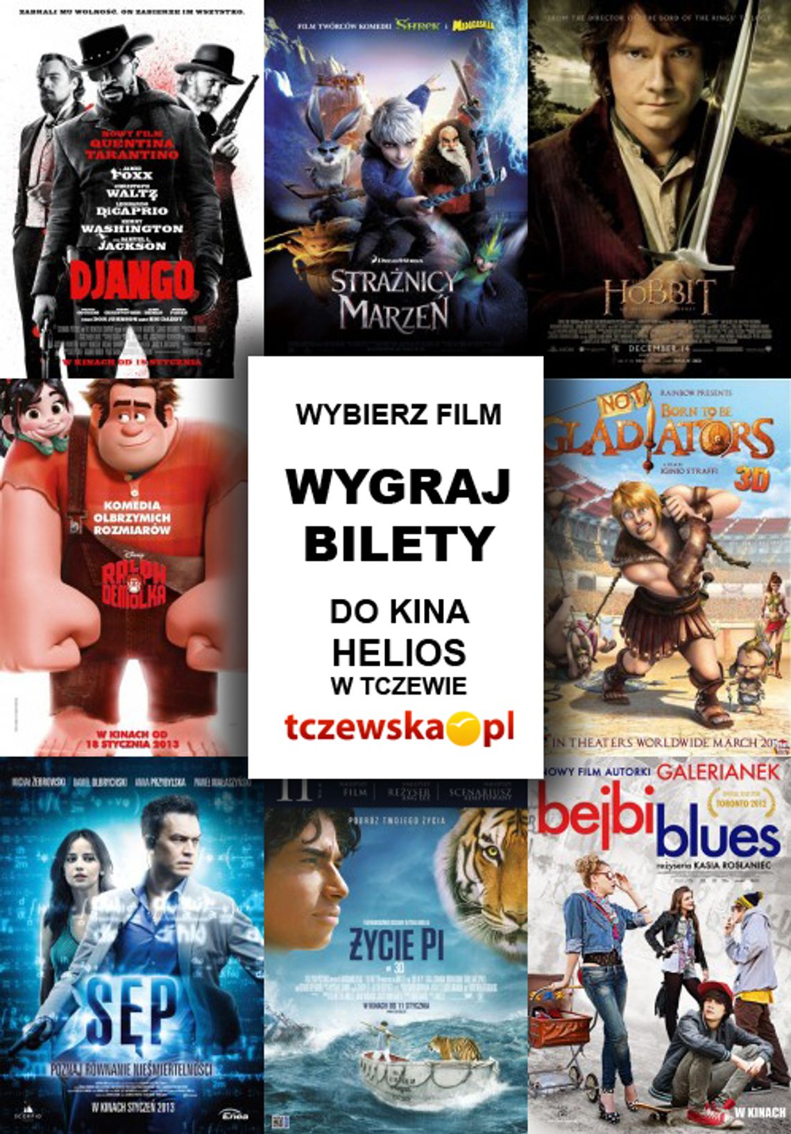 Wybierz film i wygraj bilety do kina!