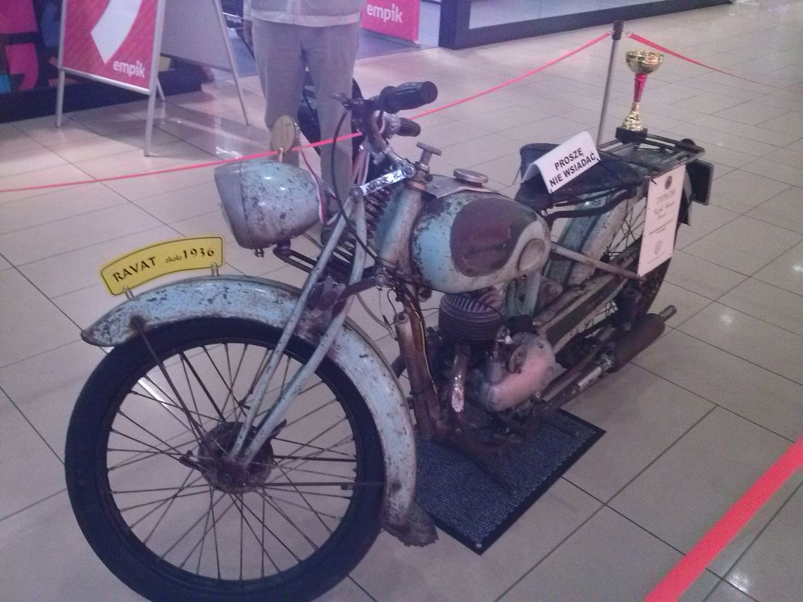 Wyjątkowe motocykle w Galerii Kociewskiej. Jeszcze tylko dziś! Wyjątkowe motocykle w Galerii Kociewskiej. Jeszcze tylko dziś!