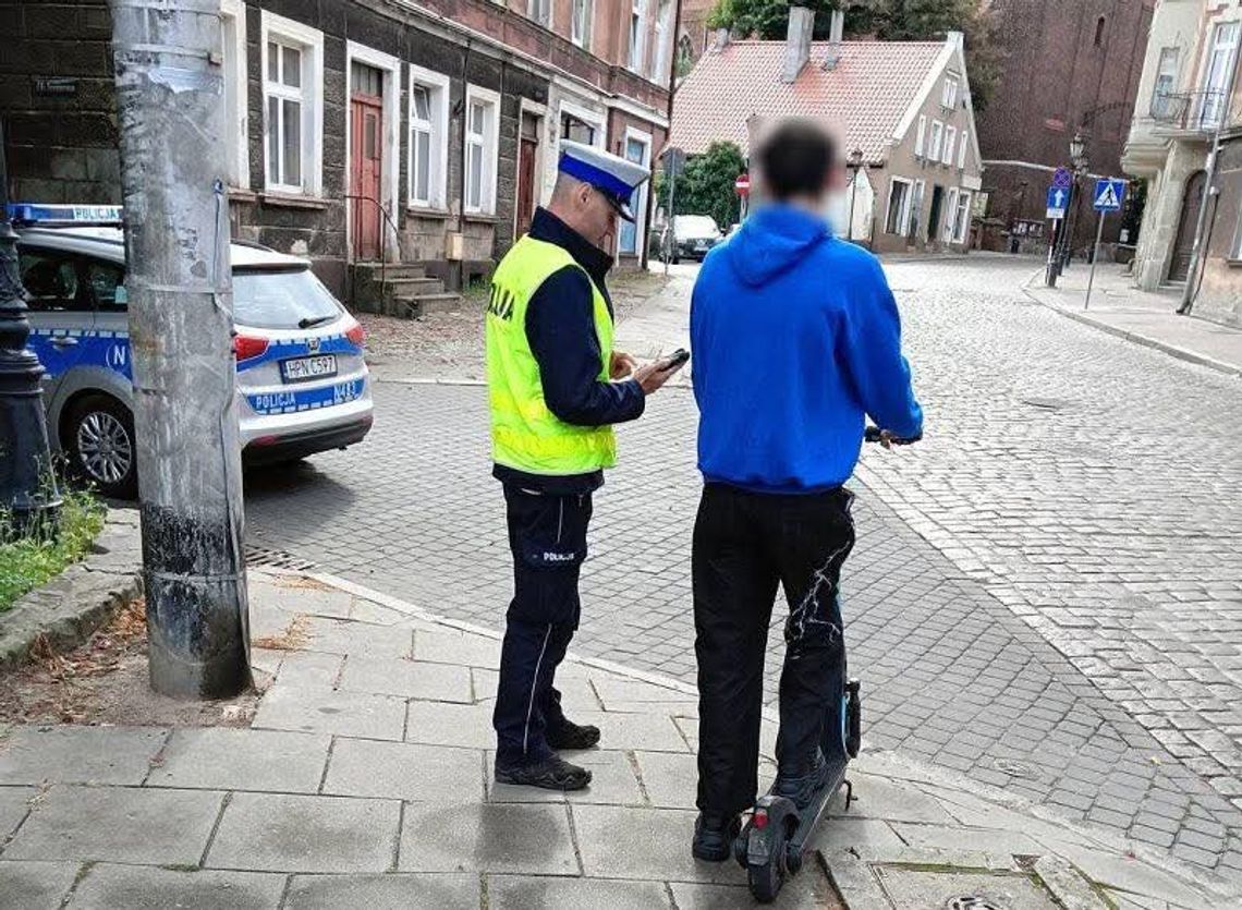 Wyniki policyjnej akcji HULAJNOGI w Tczewie
