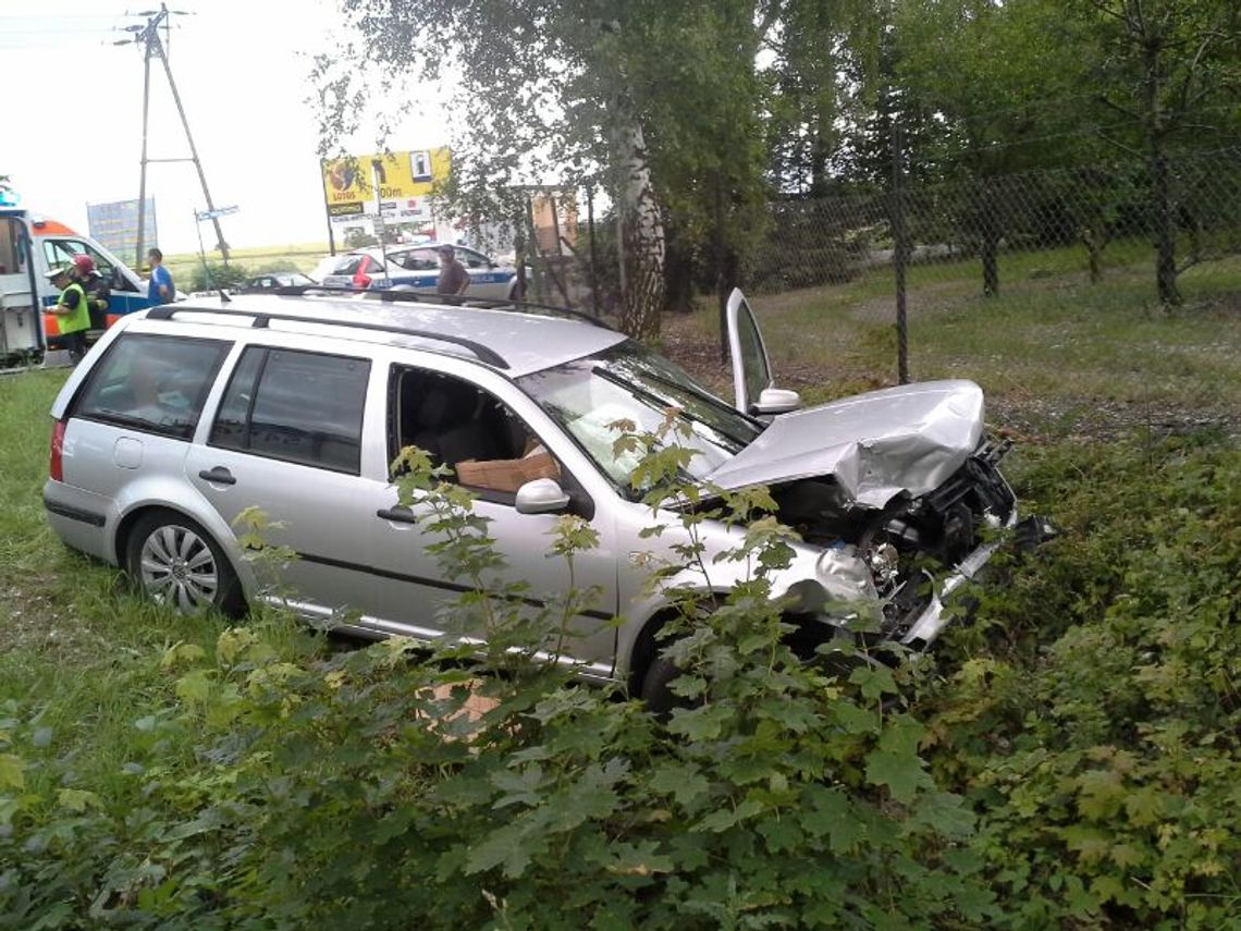 Wypadek koło Bałdowa. Są ranni Wypadek koło Bałdowa. Są ranni