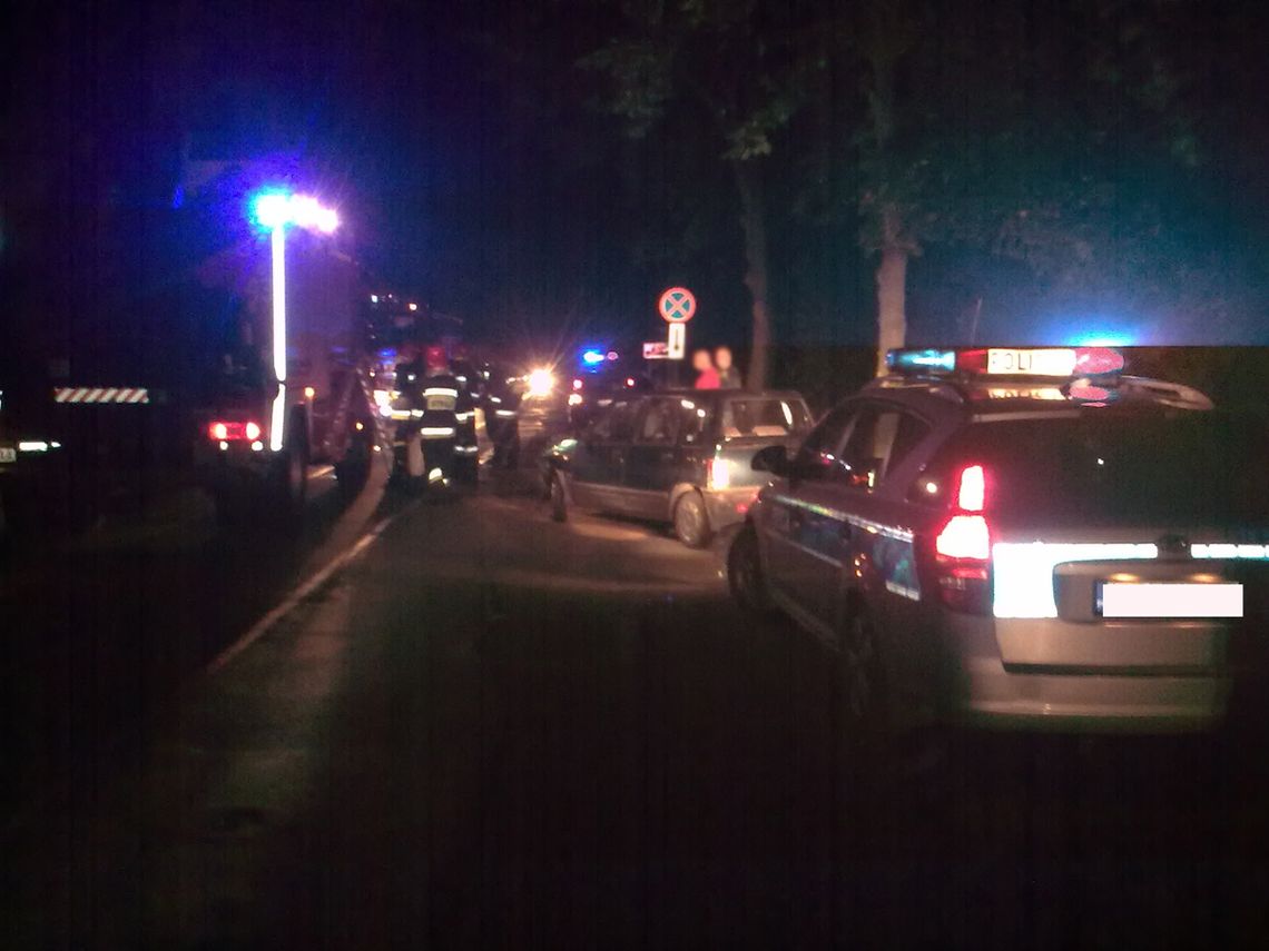 Wypadek na ul.Bałdowskiej 