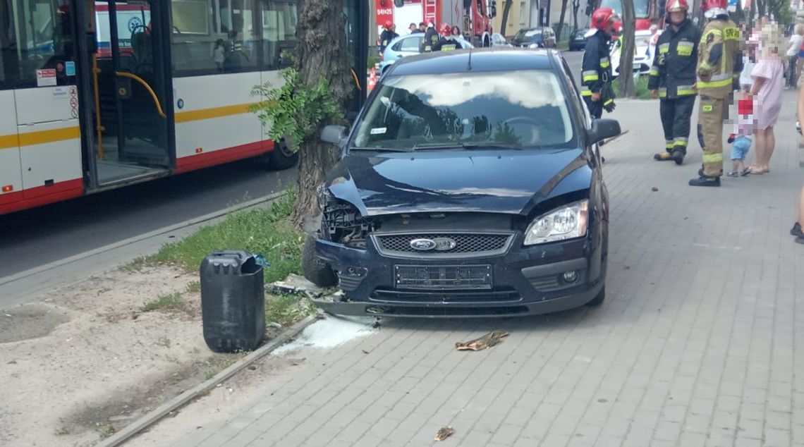 Wypadek na ulicy Sobieskiego.