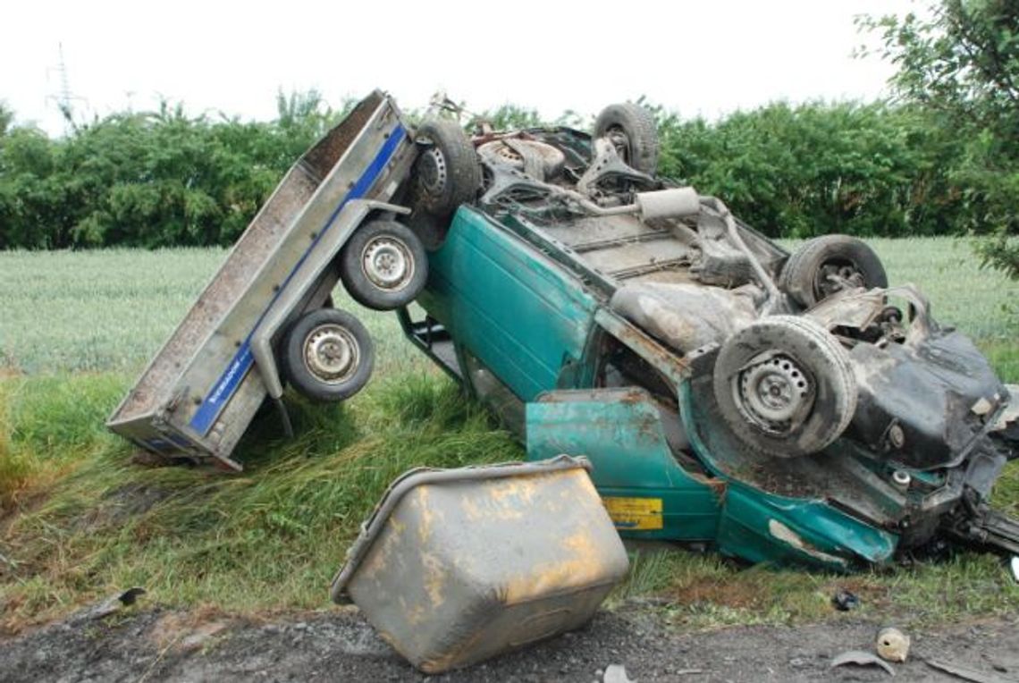 Wypadek pod Tczewem, 6 osób rannych, w tym 2 ciężko Wypadek pod Tczewem, 6 osób rannych, w tym 2 ciężko