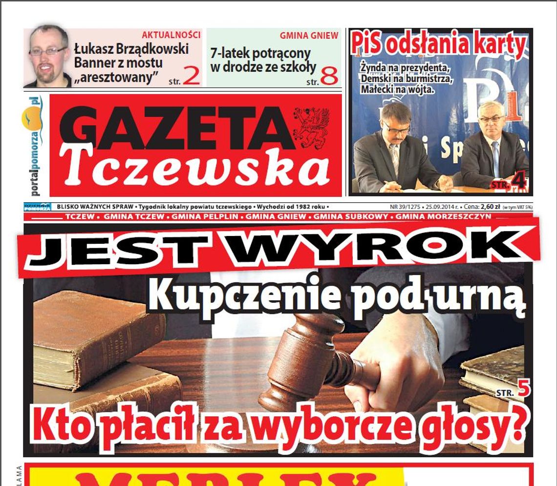 Wyrok sądu: Było kupczenie pod urną! Tylko w GT