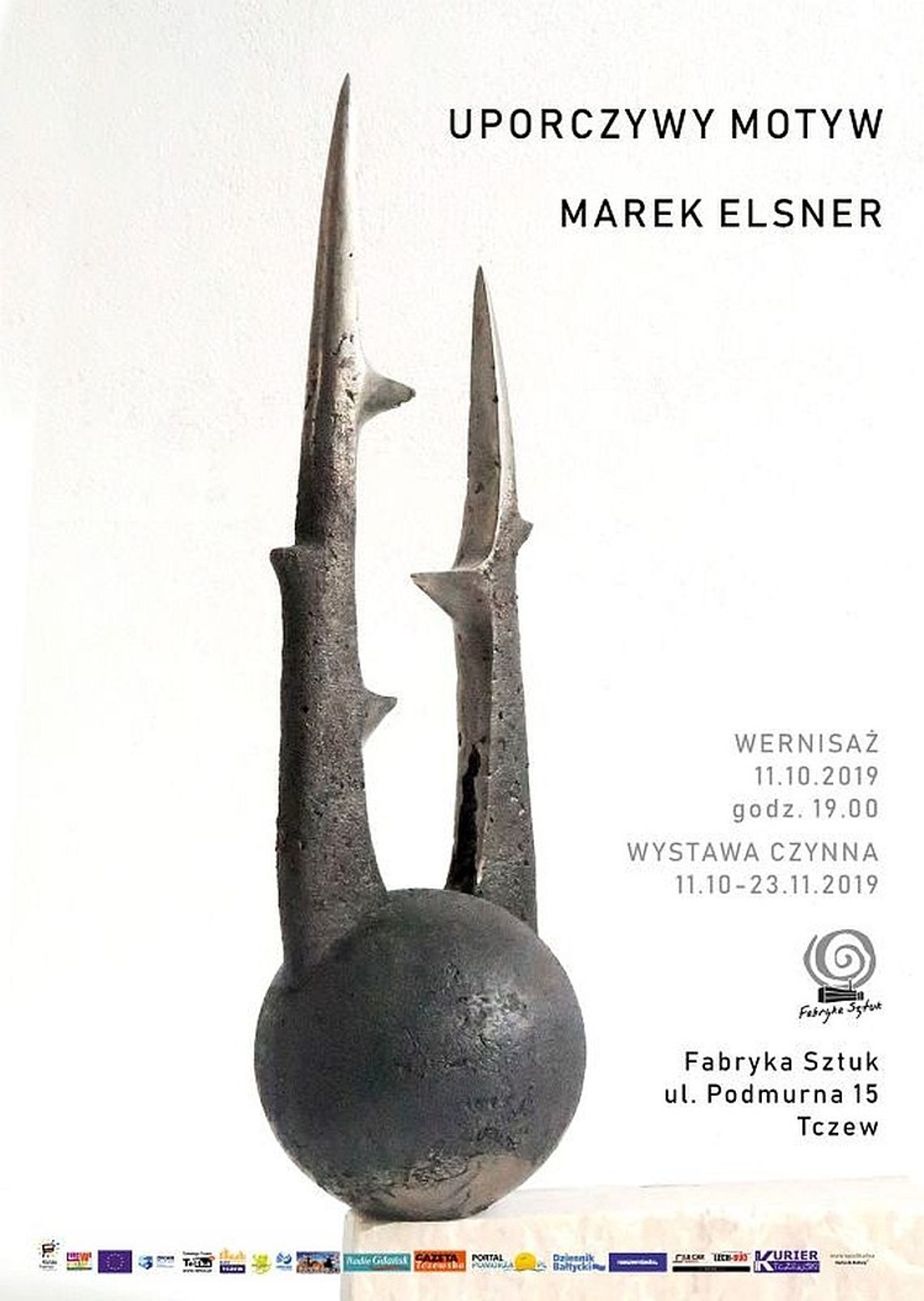 Wystawa rzeźby i rysunku Marka Elsnera