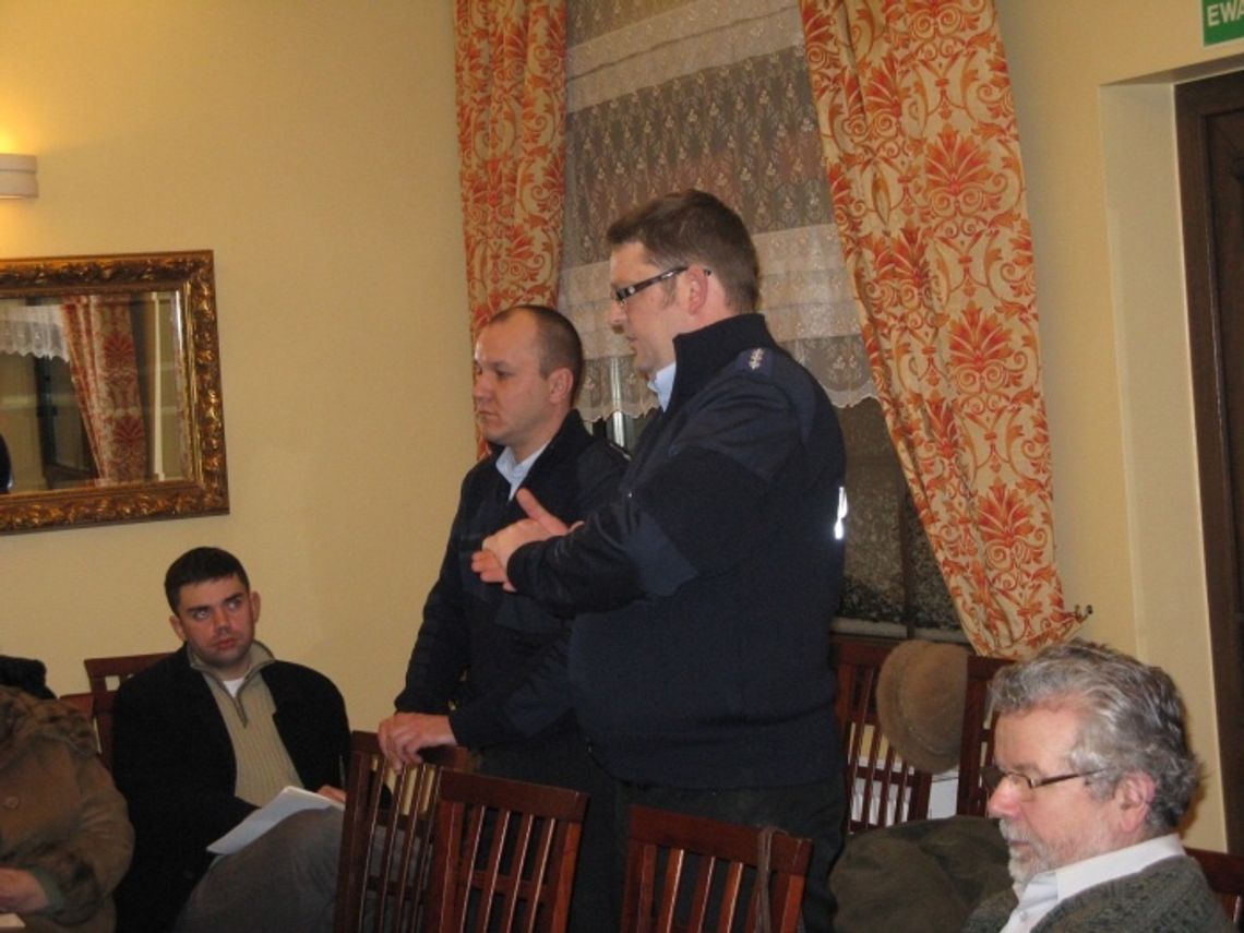 Z mieszkańcami o bezpieczeństwie. Spotkanie członków Stowarzyszenia Górki