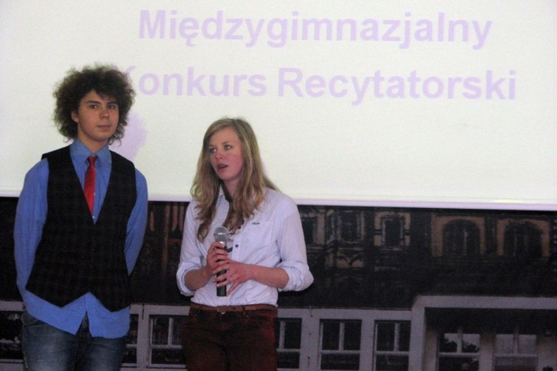 Zabawa poezją miłosną. VII Międzygimnazjalny Konkurs Recytatorski Zabawa poezją miłosną. VII Międzygimnazjalny Konkurs Recytatorski