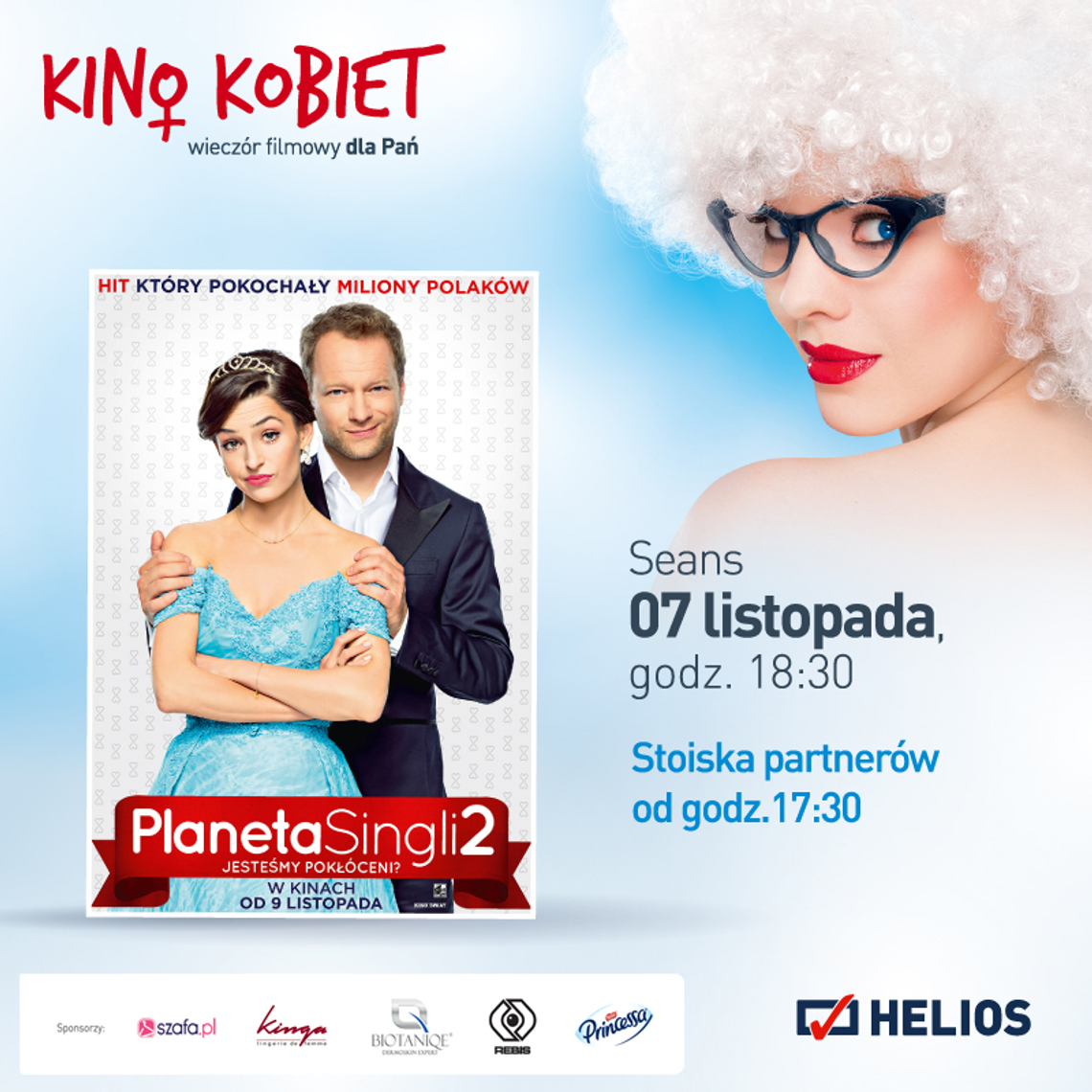 Zabierz mamę, siostrę lub przyjaciółkę na Kino Kobiet i Planeta Singli 2 Zabierz mamę, siostrę lub przyjaciółkę na Kino Kobiet i Planeta Singli 2
