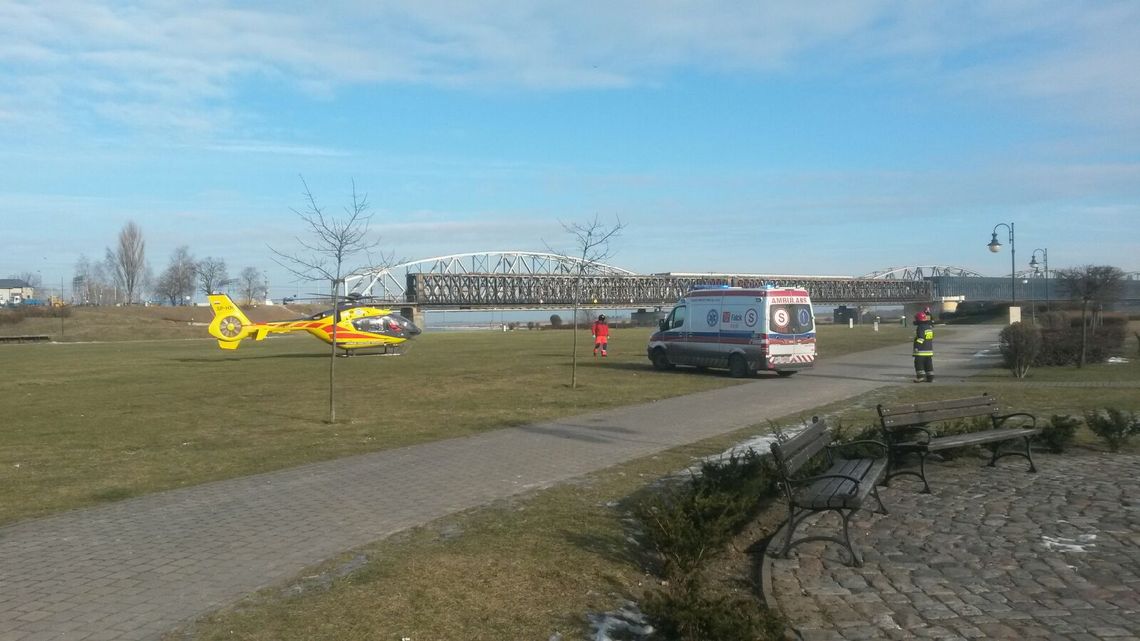 Zatrucie czadem przy ul. Wyspiańskiego. Jedna osoba trafiła do szpitala