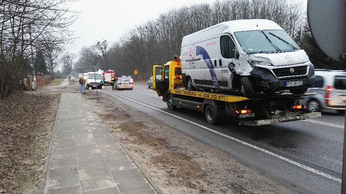 Zderzenie busów na "berlince"