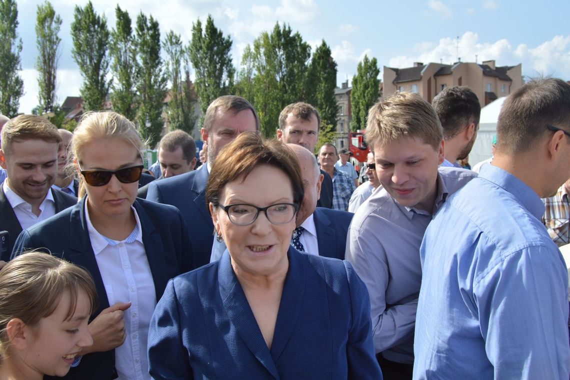 (ZDJĘCIA) Premier Ewa Kopacz w Tczewie spotkała się z działkowcami