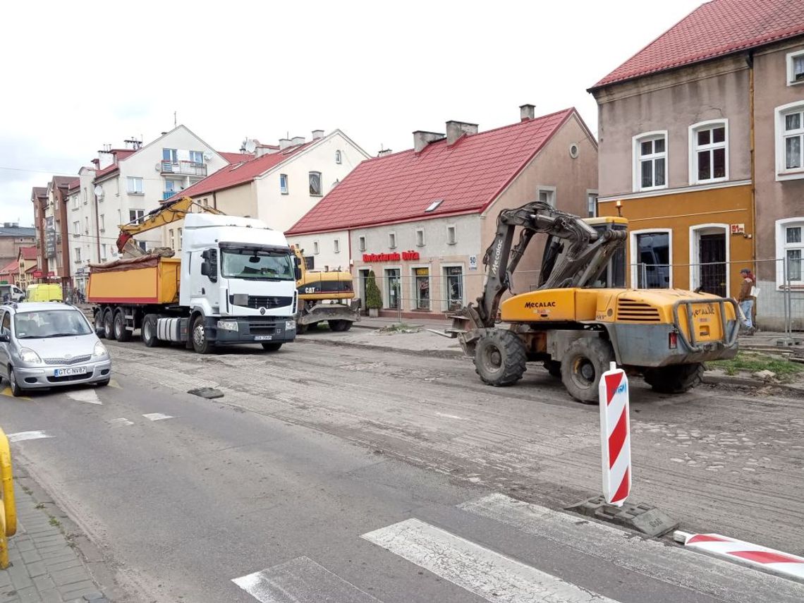 Zgodnie z zapowiedzią po świętach ruszył remont ul. Gdańskiej Zgodnie z zapowiedzią po świętach ruszył remont ul. Gdańskiej
