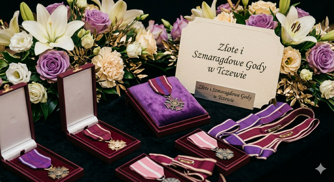 Złote i szmaragdowe gody w Tczewie. Uhonorowano 16 par Złote i szmaragdowe gody w Tczewie. Uhonorowano 16 par