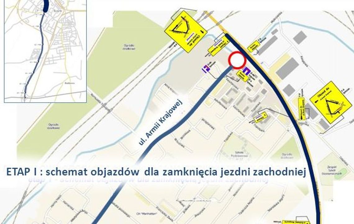 Zobacz harmonogram prac na drodze krajowej 91