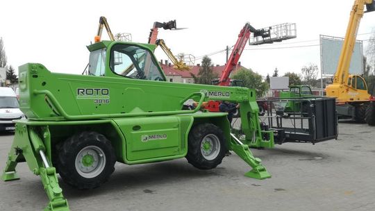 Wynajem ładowarek teleskopowych - ładowarki teleskopowe Merlo Manitou Dieci