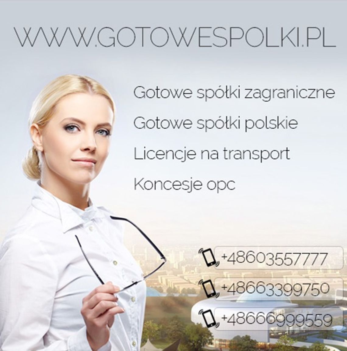 Gotowe Agencje Pośrednictwa Pracy GOTOWA LICENCJA NA SPEDYCJE, Spółki transportowe, WIRTUALNE BIURO USŁUGI KSIĘGOWE, Spółki zagraniczne 603557777