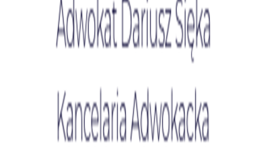 Kancelaria Adwokacka Dariusz Sięka