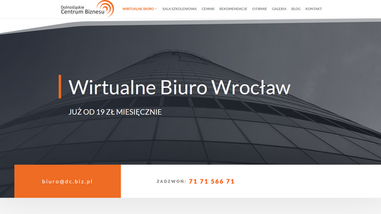 Wirtualne Biuro Wrocław - Dolnośląskie Centrum Biznesu