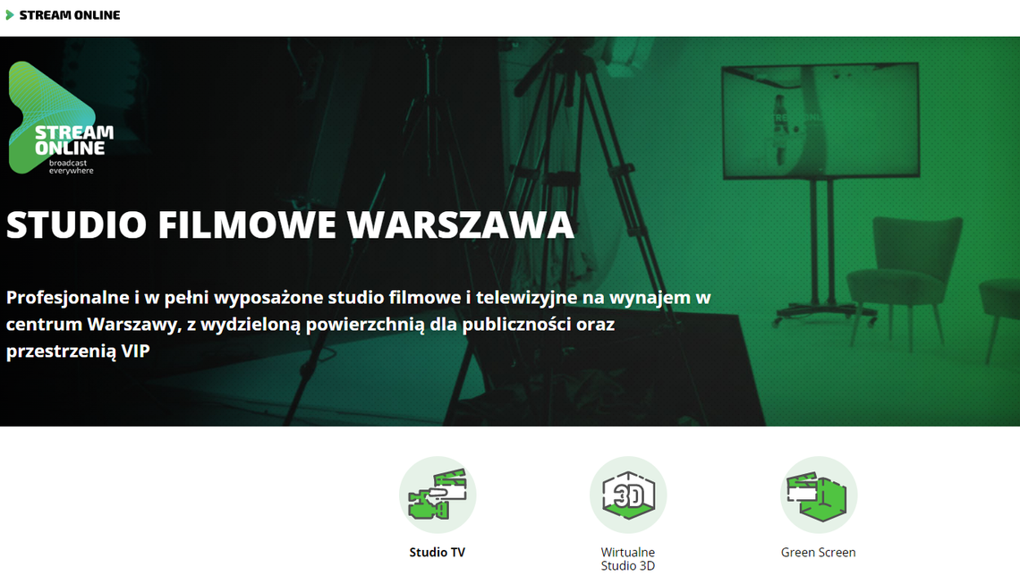 StreamOnline - transmisje online Warszawa