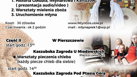 9 listopada 2024 -  "OD MŁYNARZA DO PIEKARZA". - Młyn Gołubie