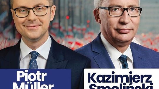 Już 9 kwietnia spotkanie posła Kazimierza Smolińskiego i europosła Piotra Müllera w Tczewie