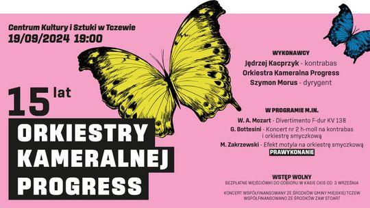 Koncert na 15-lecie Orkiestry Kameralnej Progress