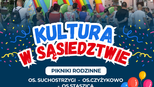 Kultura w sąsiedztwie. Animacje i wakacyjne zabawy dla dzieci na Czyzykowie