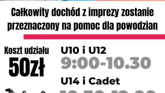 Polska Unia Karate - Polski Związek Sportowy zaprasza do udziału w charytatywnym bloku sparingowym dla powodzian