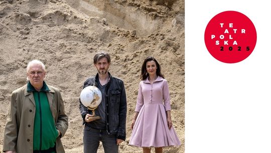 „Słowa na piasku” – spektakl Teatru Nowego w Zabrzu w ramach programu Teatr Polska