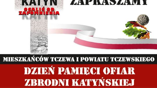Tczew uczci Ofiary Zbrodni Katyńskiej. Uroczystości przy Panteonie Katyńskim Tczew uczci Ofiary Zbrodni Katyńskiej. Uroczystości przy Panteonie Katyńskim