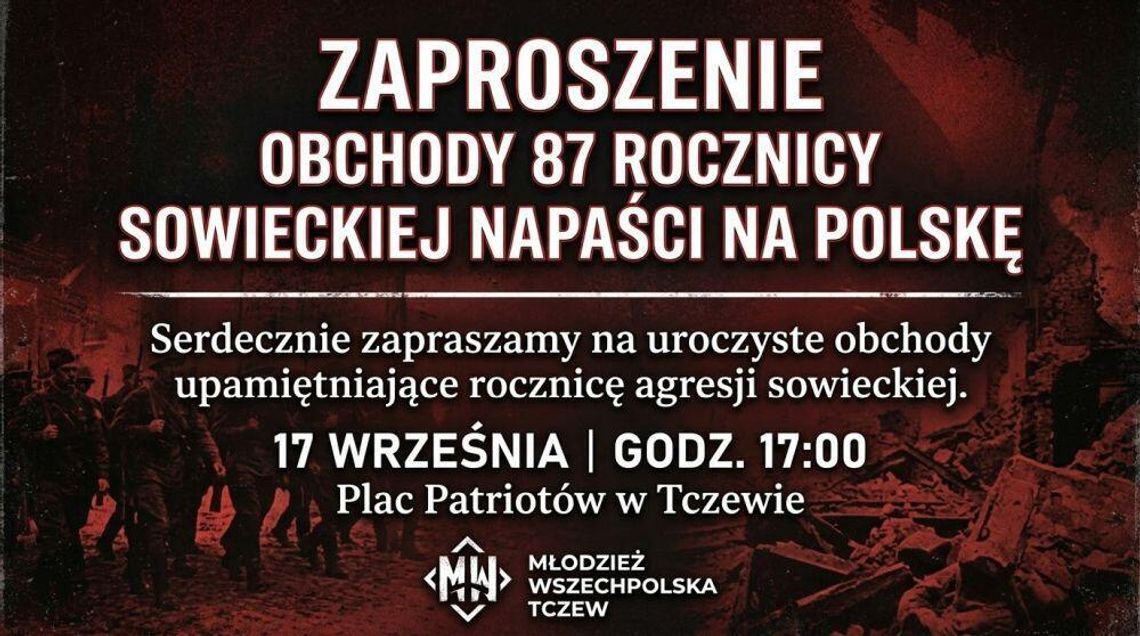 17.09 to data rozbioru Polski i śmierci tysięcy Polaków. Pamiętajmy o tym dniu 17.09 to data rozbioru Polski i śmierci tysięcy Polaków. Pamiętajmy o tym dniu