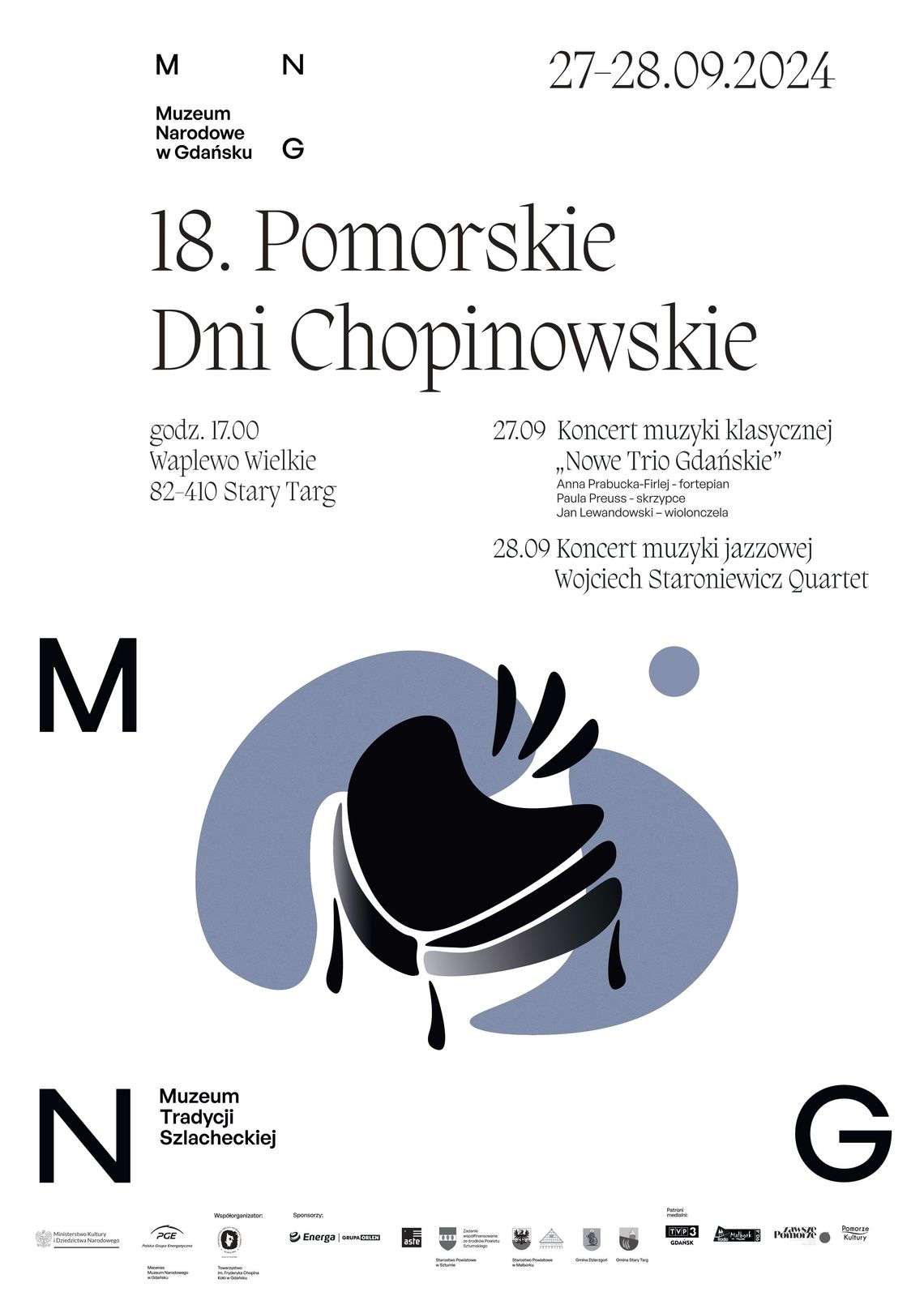 27-28.09.2024 - 18. Pomorskie Dni Chopinowskie w Waplewie Wielkim