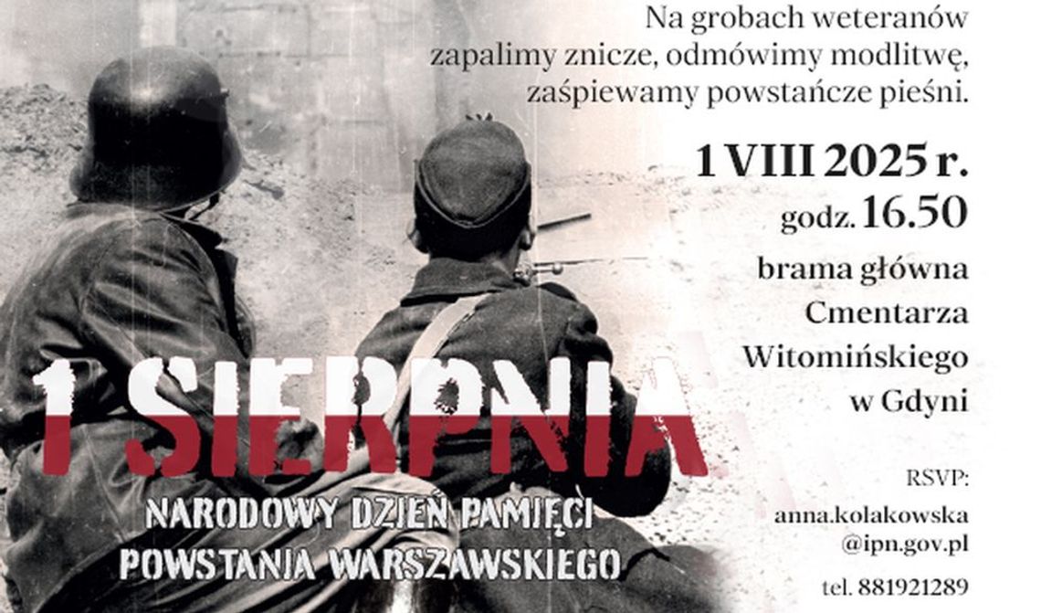 81. rocznicy wybuchu Powstania Warszawskiego 2025