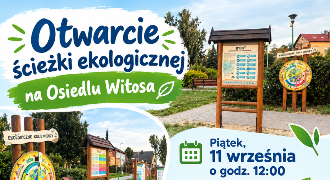 Ekologia, zabawa i dobra energia. Na Osiedlu Witosa otwierają ścieżkę ekologiczną Ekologia, zabawa i dobra energia. Na Osiedlu Witosa otwierają ścieżkę ekologiczną