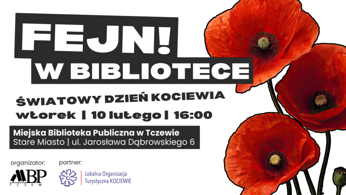 Fejn! w bibliotece. Światowy Dzień Kociewia