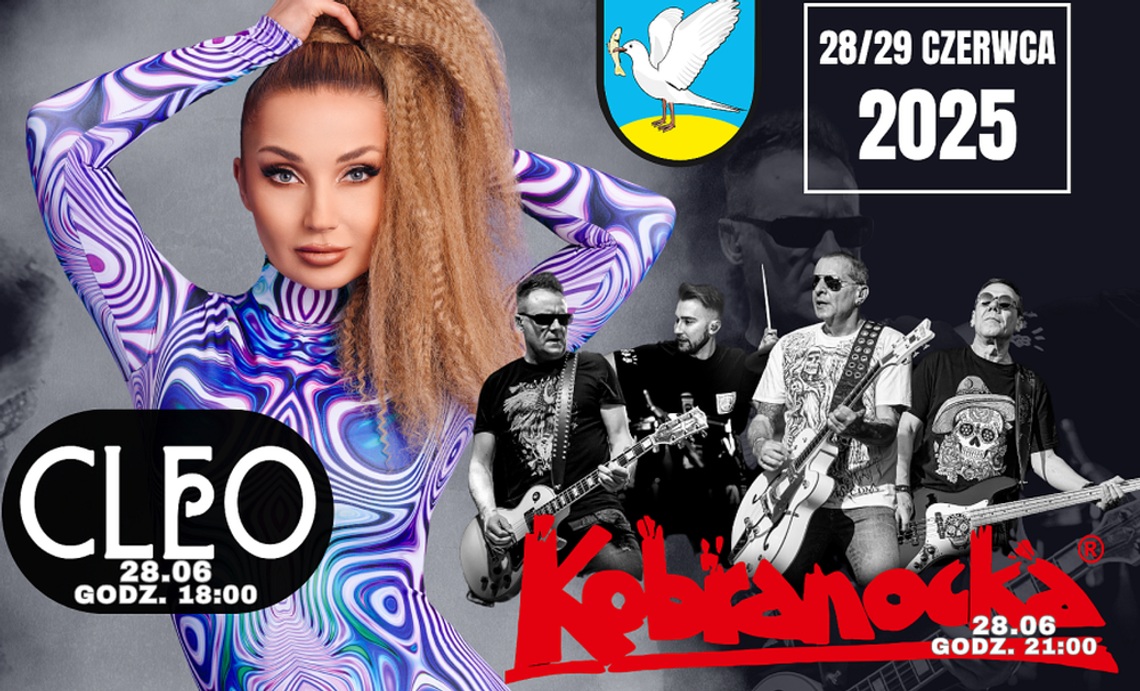 Gniewinki to także liczne wydarzenia towarzyszące. Gniewinki 2025 zapraszają na moc wrażeń. Wystąpi CLEO i KOBRANOCKA
