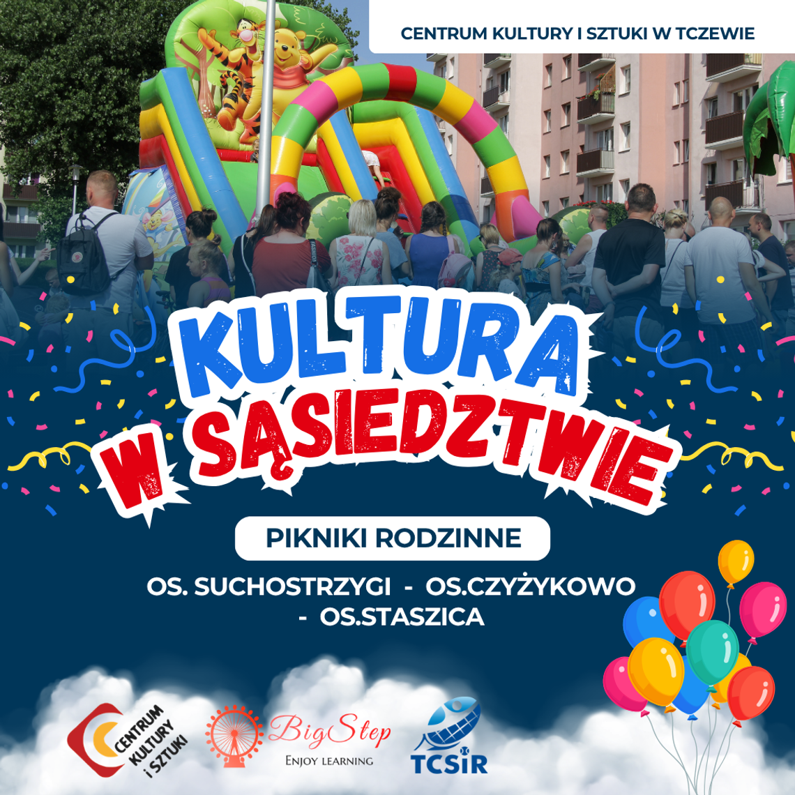 Kultura w sąsiedztwie. Animacje i wakacyjne zabawy dla dzieci na Czyzykowie Kultura w sąsiedztwie. Animacje i wakacyjne zabawy dla dzieci na Czyzykowie