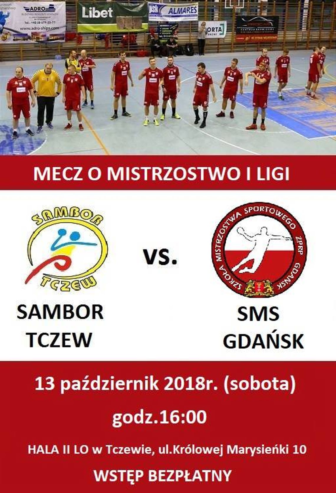 MKS Sambor Tczew - SMS ZPRP Gdańsk 