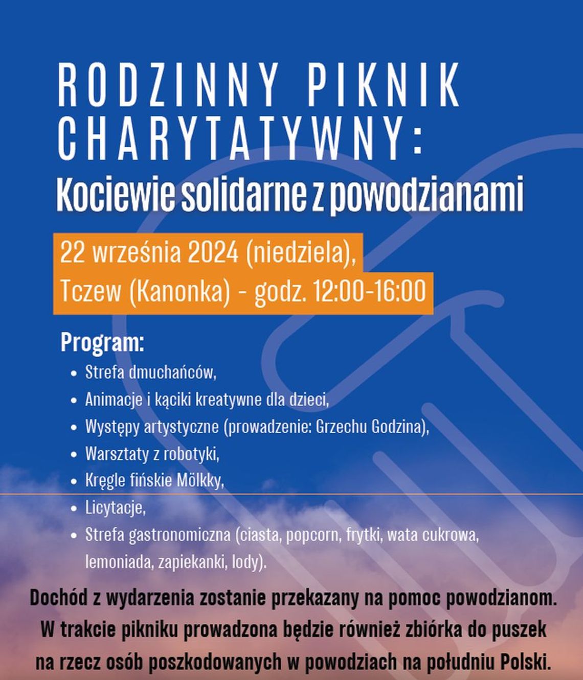 Rodzinny Piknik Charytatywny – KOCIEWIE SOLIDARNE Z POWODZIANAMI