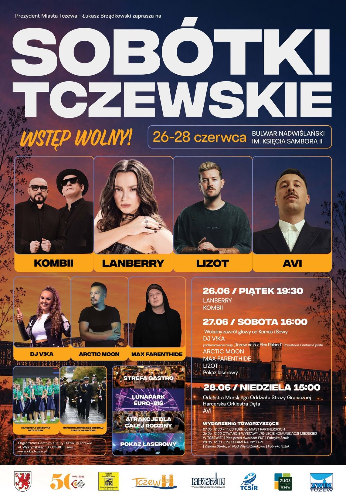 Sobótki Tczewskie 2026 – trzy dni muzyki, atrakcji i wspólnej zabawy Sobótki Tczewskie 2026 – trzy dni muzyki, atrakcji i wspólnej zabawy