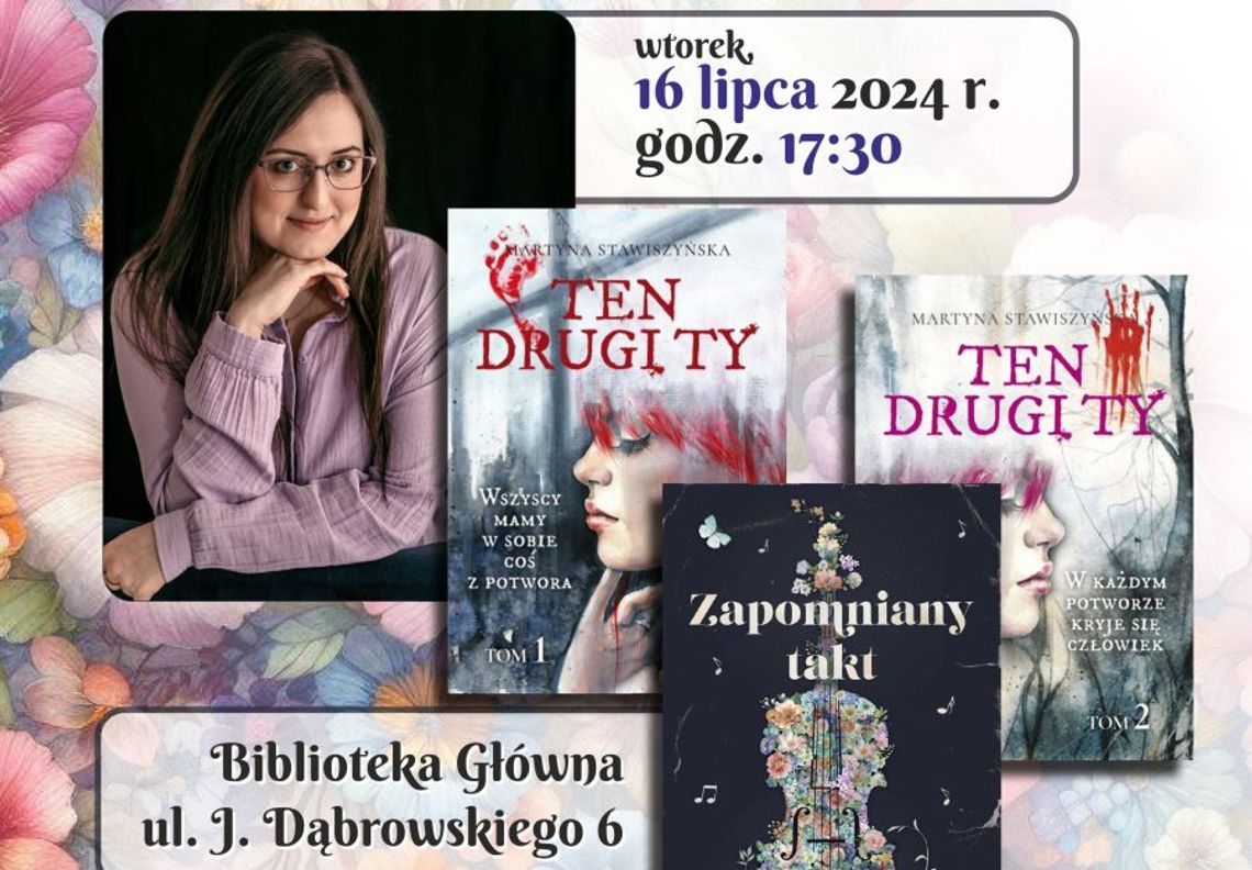 Spotkanie z pisarka Martyną Stawiszyńską Spotkanie z pisarka Martyną Stawiszyńską