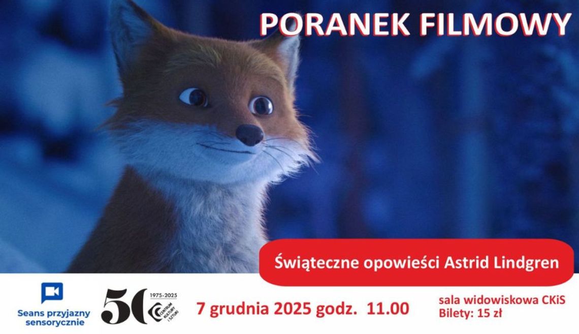 Świąteczne opowieści Astrid Lindgren - Poranek Filmowy Przyjazny Sensorycznie 2025