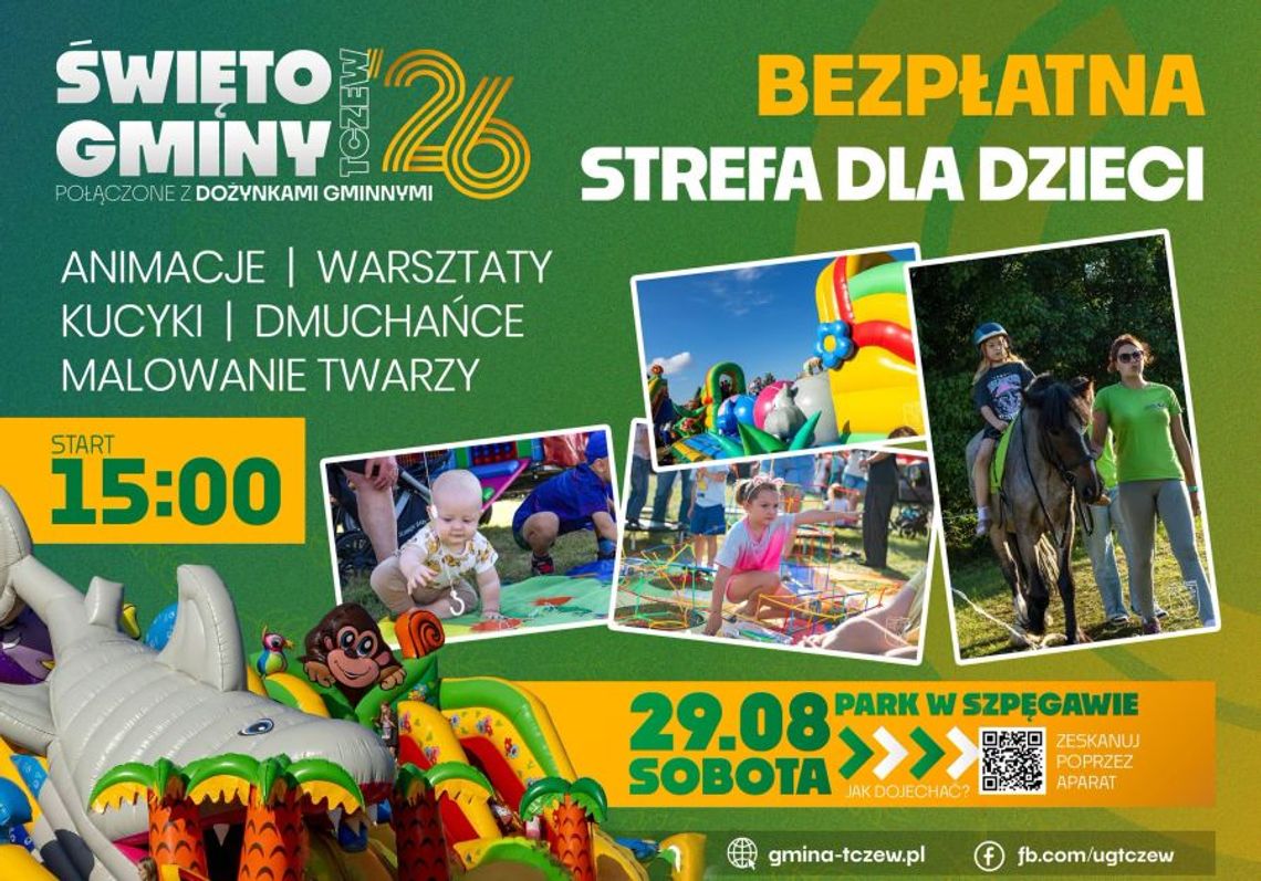 Święto gminy Tczew i dożynki z koncertami! A wystąpi m.in. Shaun Baker i Bajm!