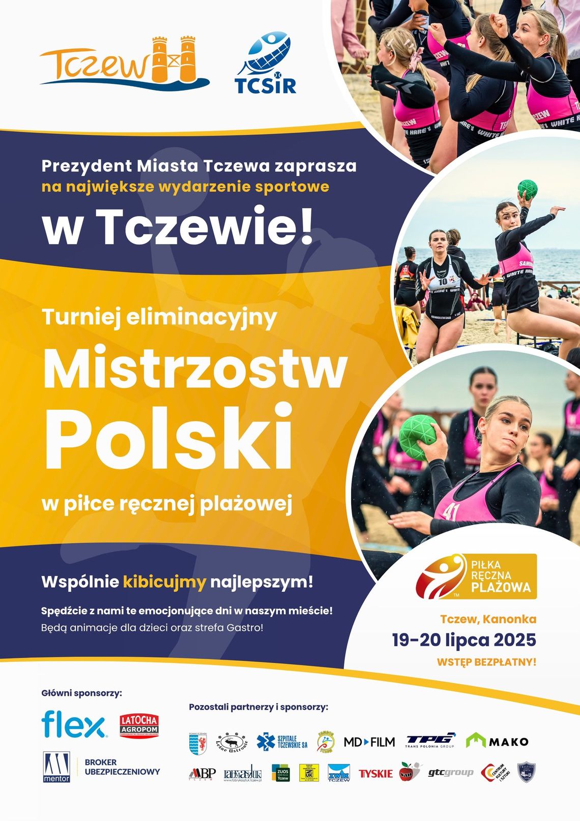 Turniej Eliminacyjny Mistrzostw Polski w Piłce Ręcznej Plażowej Turniej Eliminacyjny Mistrzostw Polski w Piłce Ręcznej Plażowej