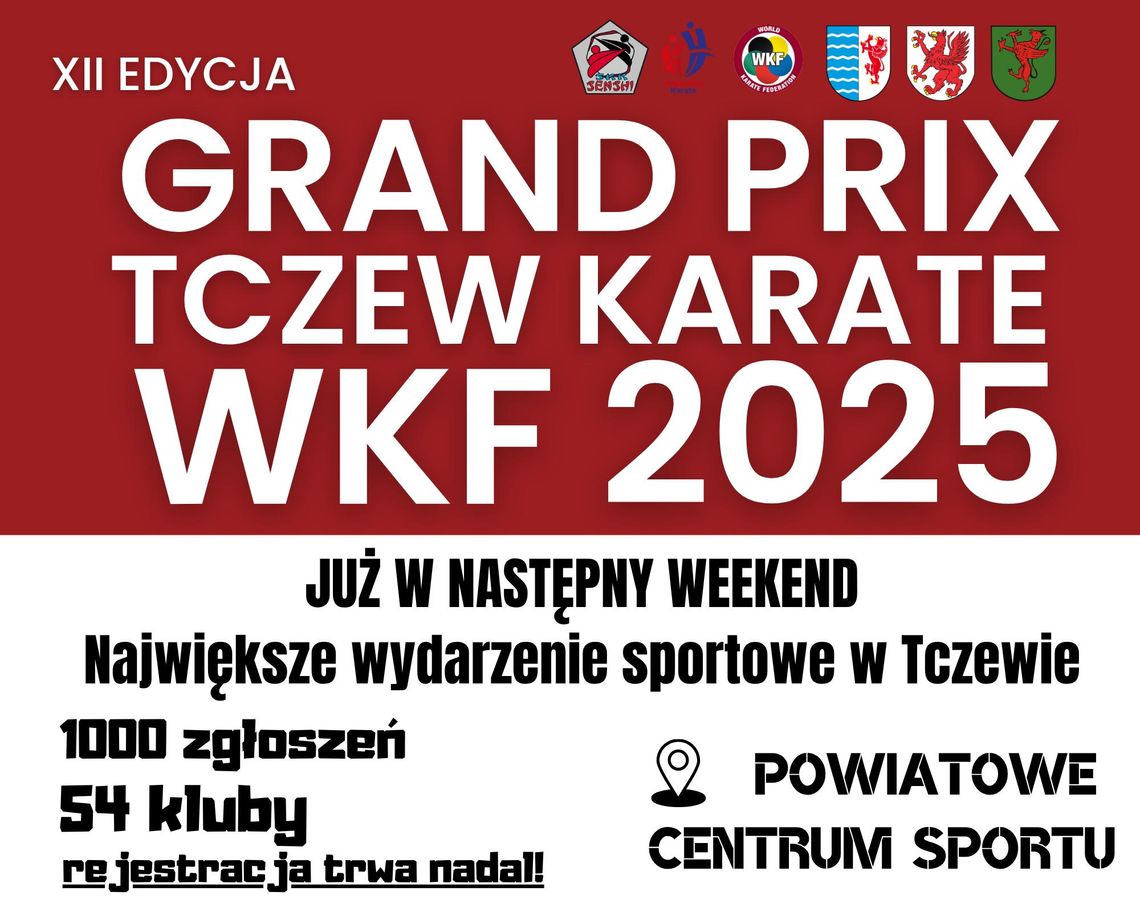 W dniach 8-9 listopada br. odbędzie się kolejna edycja karate WKF 2025 W dniach 8-9 listopada br. odbędzie się kolejna edycja karate WKF 2025