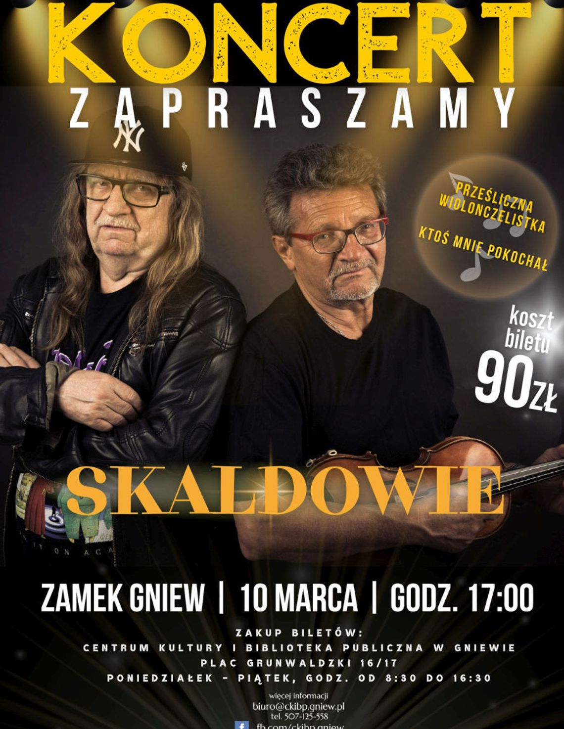 Wkrótce SKALDOWIE w Gniewie! Podaruj muzyczny prezent rodzicom i dziadkom! Wkrótce SKALDOWIE w Gniewie! Podaruj muzyczny prezent rodzicom i dziadkom!