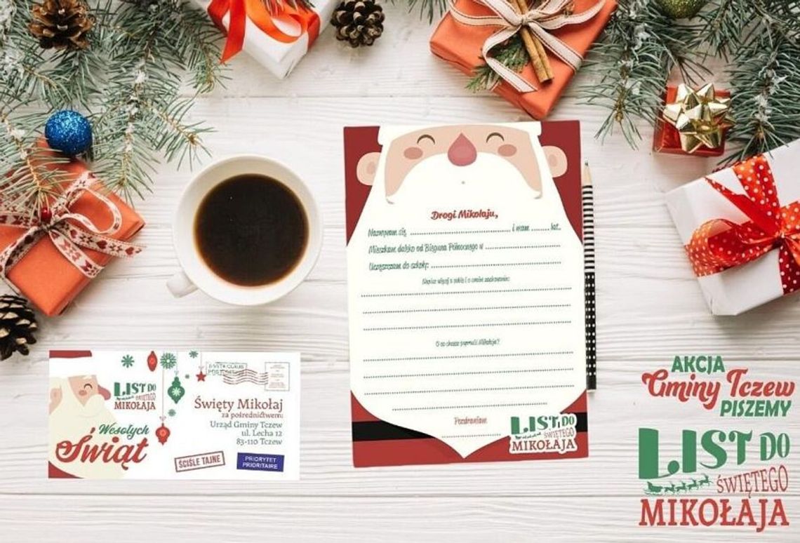 Wyślij list do Świętego Mikołaja - Tczew Wyślij list do Świętego Mikołaja - Tczew