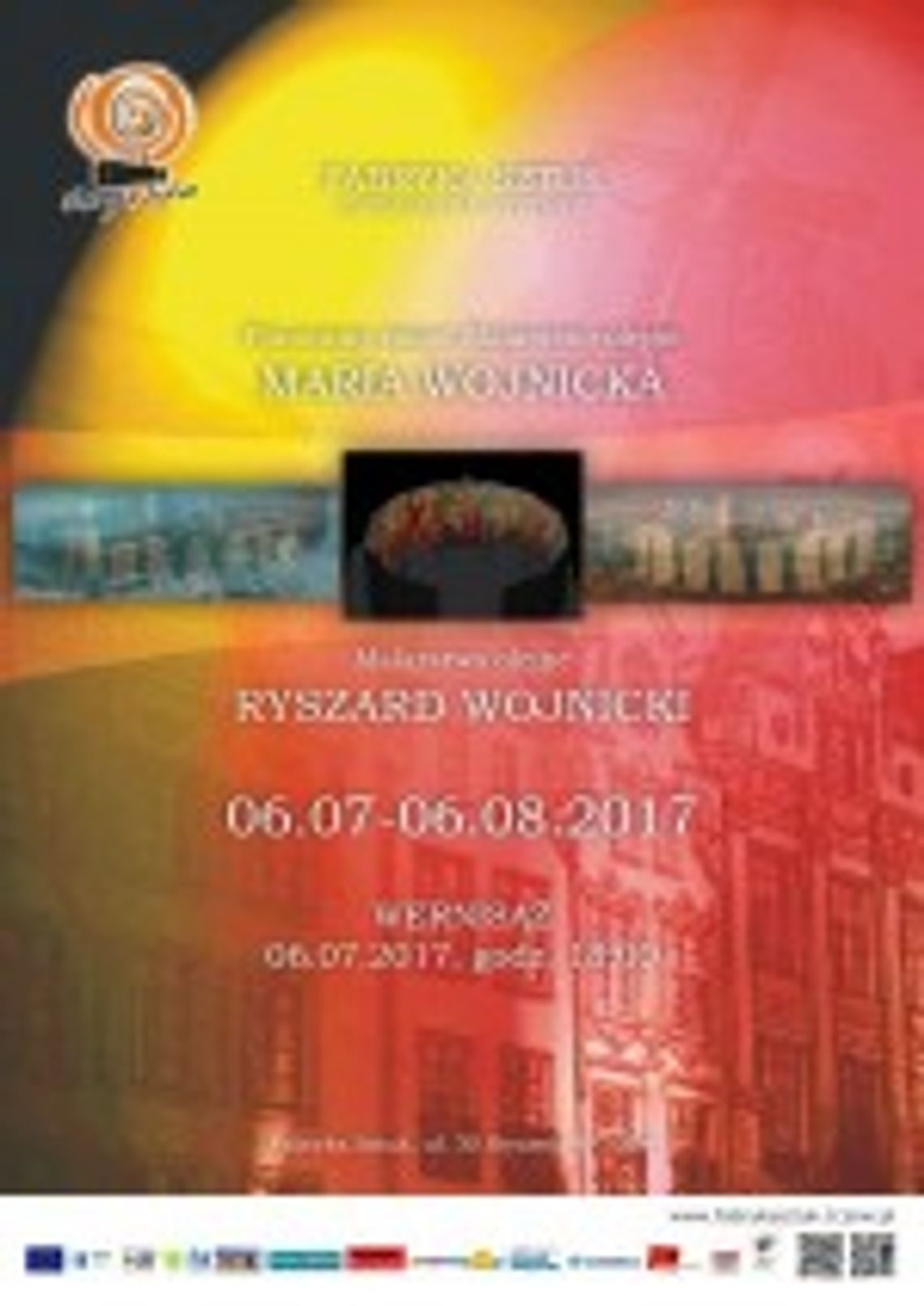 Wystawa "Panoramy Miast i Malarstwo Olejne" Marii Wojnickiej oraz "Malarstwo Olejne" Ryszarda Wojnickiego.
