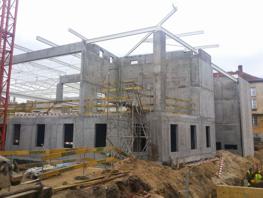 Trwa budowa Centrum Konserwacji Wraków