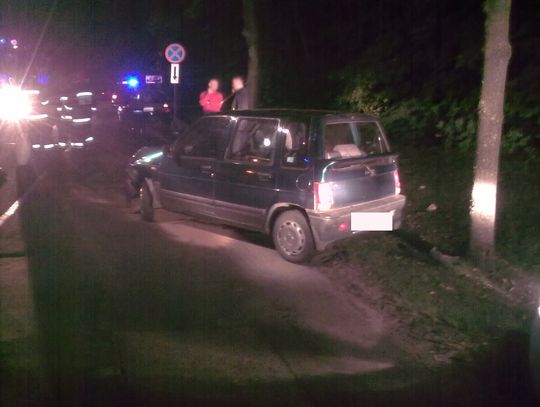 Wypadek na ul.Bałdowskiej